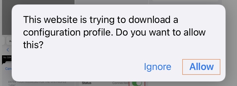 iOS VPN profile step00