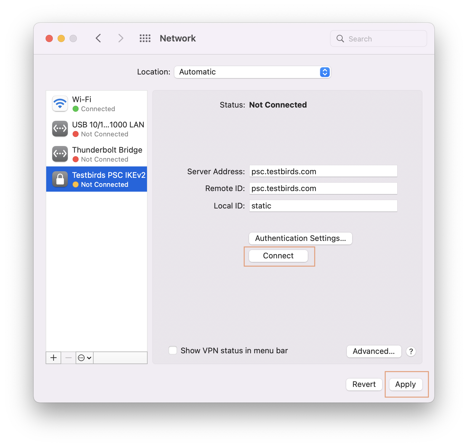 Mac VPN profile step09